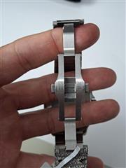 CARTIER Gent's Wristwatch 4072 18K STAINLESS SANTOS